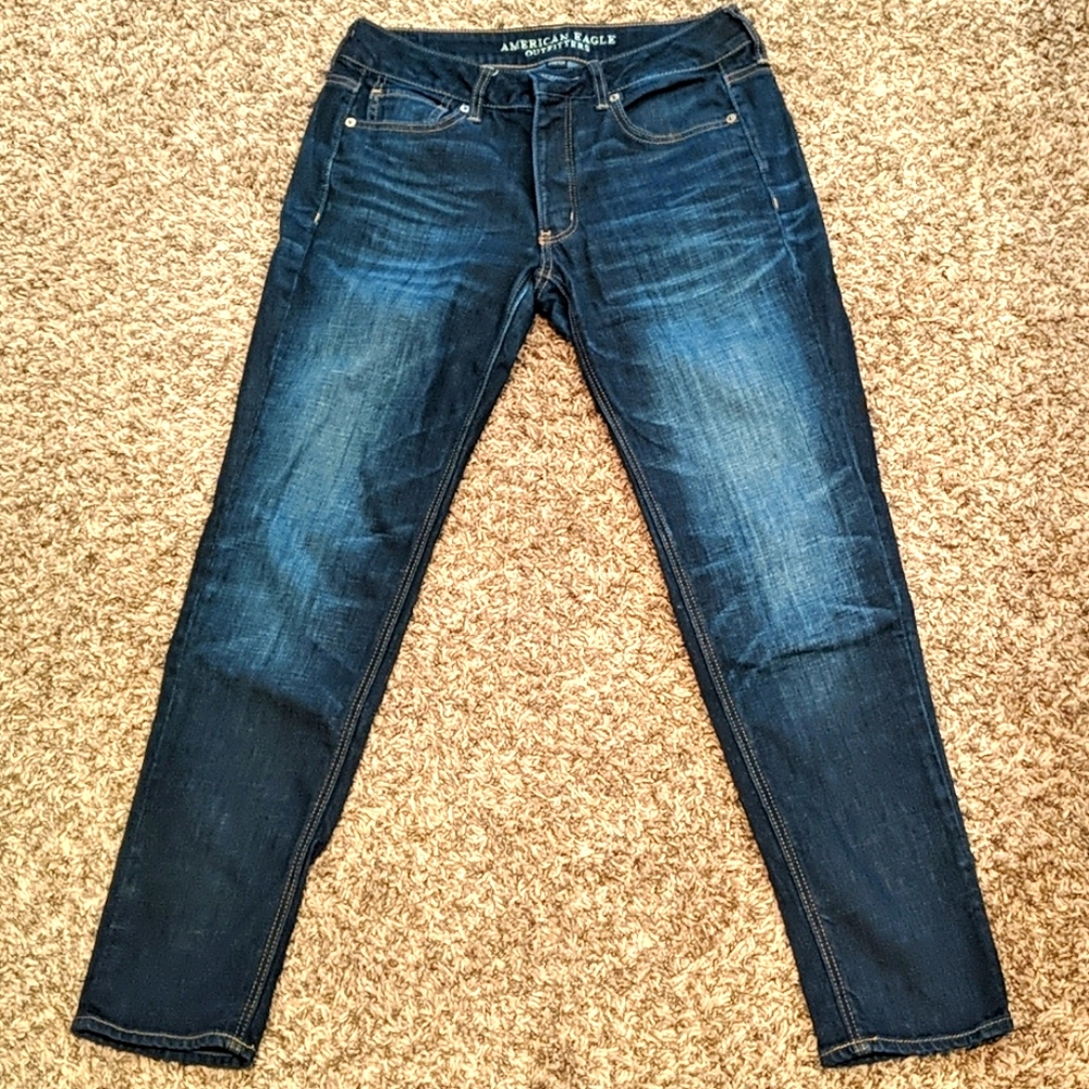 American Eagle Hi Rise Tom Girl Jeans Size 4